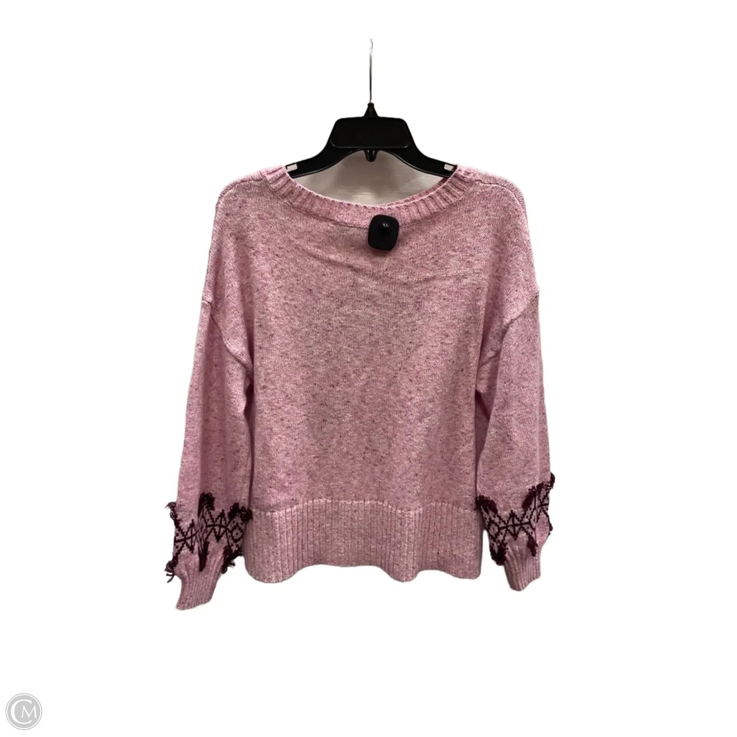 Sweater By Loft In Pink, Size: Lp