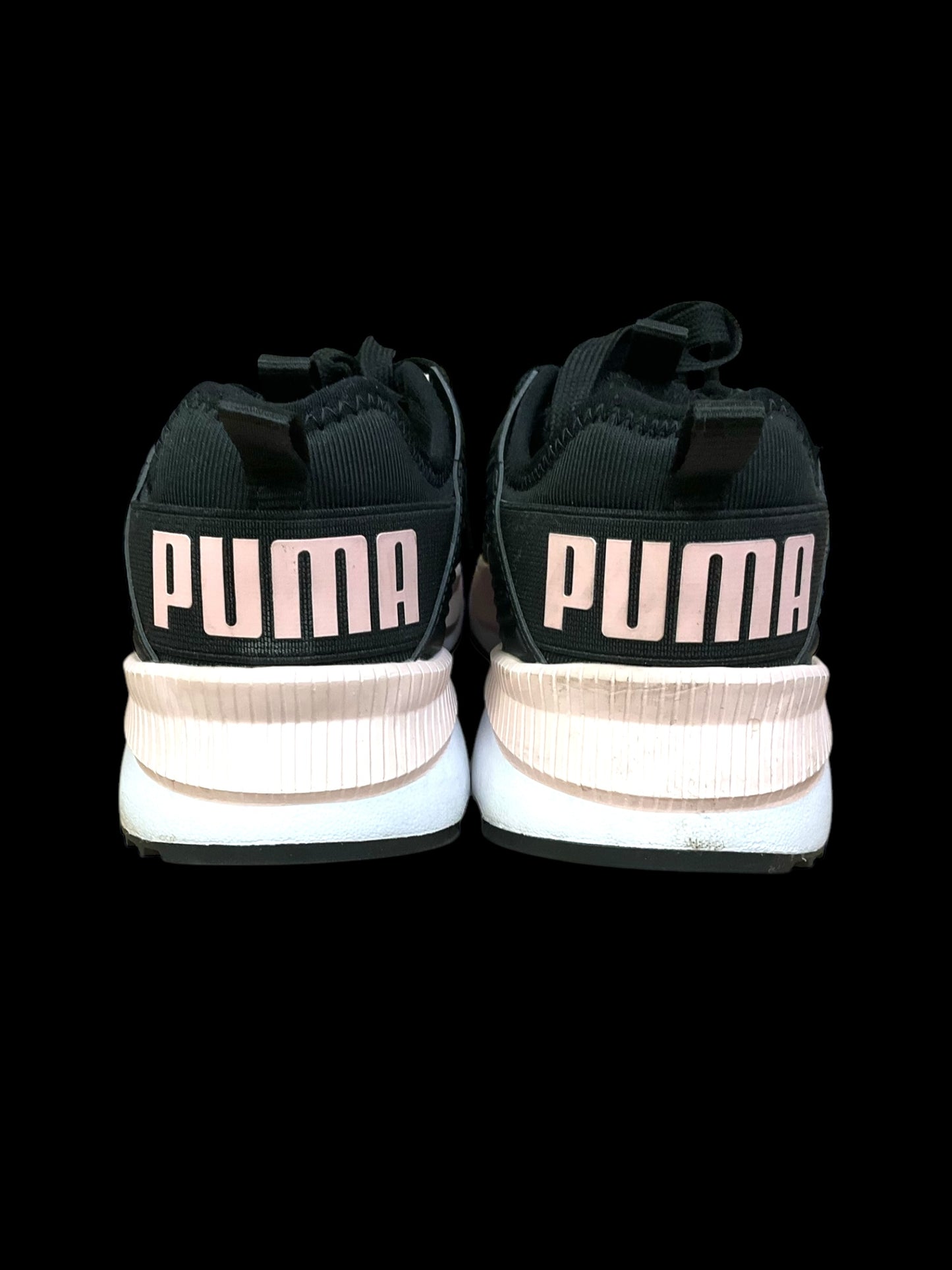 Shoes Athletic By Puma In Black & Pink, Size: 7