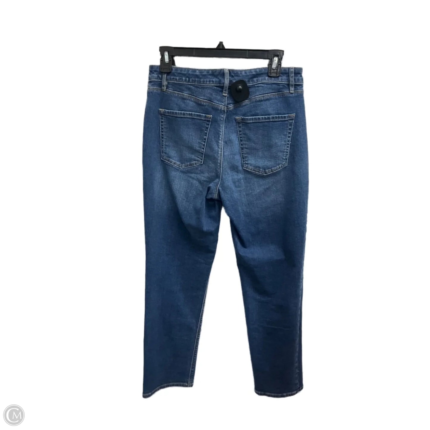 Jeans Straight By White House Black Market In Blue Denim, Size: 6