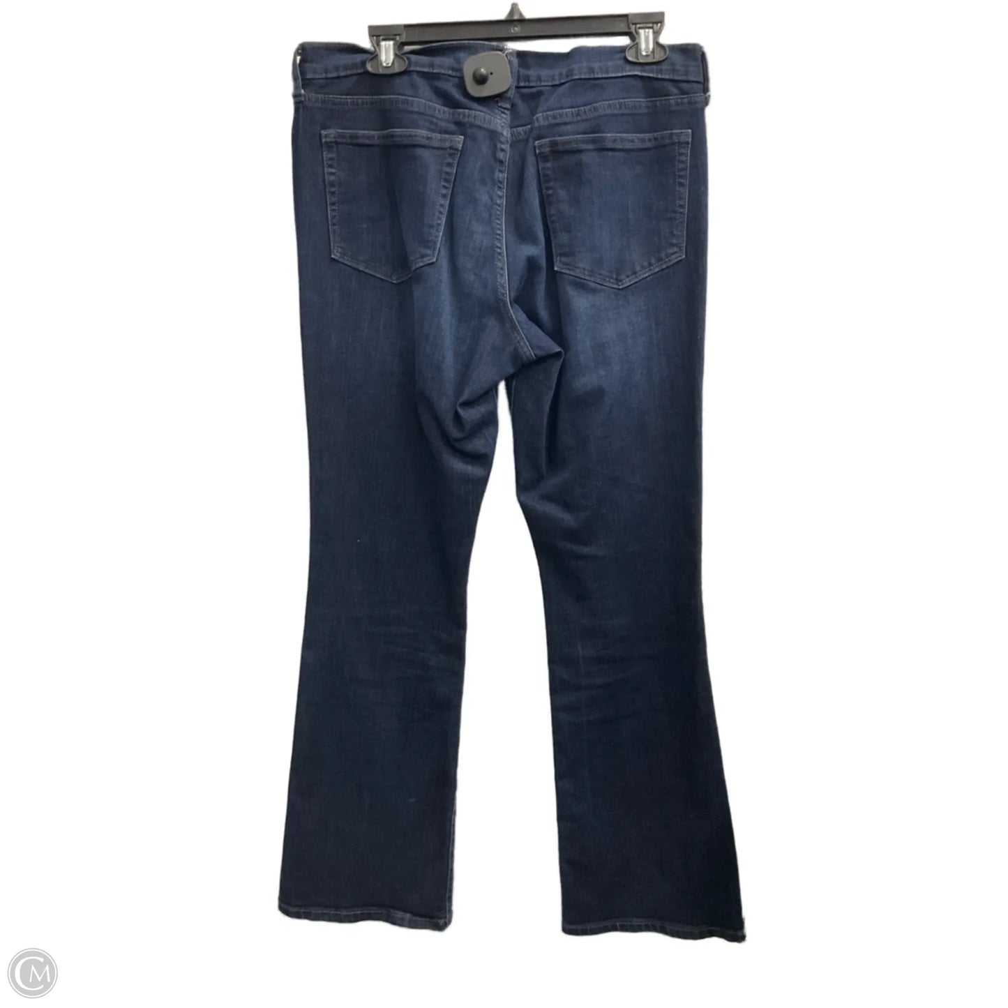 Jeans Boot Cut By Banana Republic In Blue Denim, Size: 12