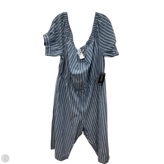 Jumpsuit By Blush In Blue, Size: 3x