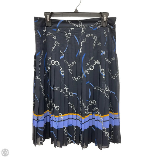 Skirt Midi By Ann Taylor In Blue, Size: 8