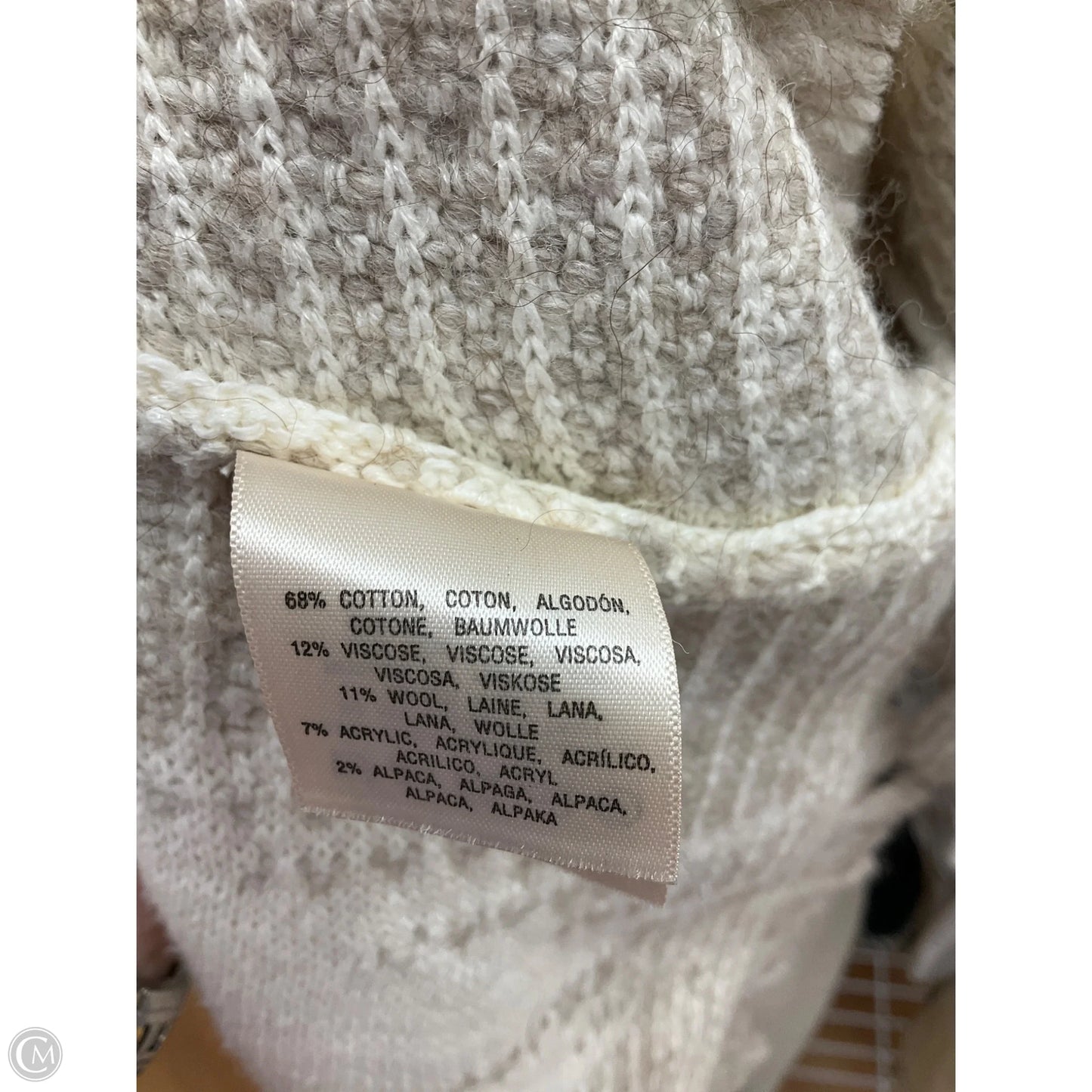 Cardigan By Moth In White, Size: S