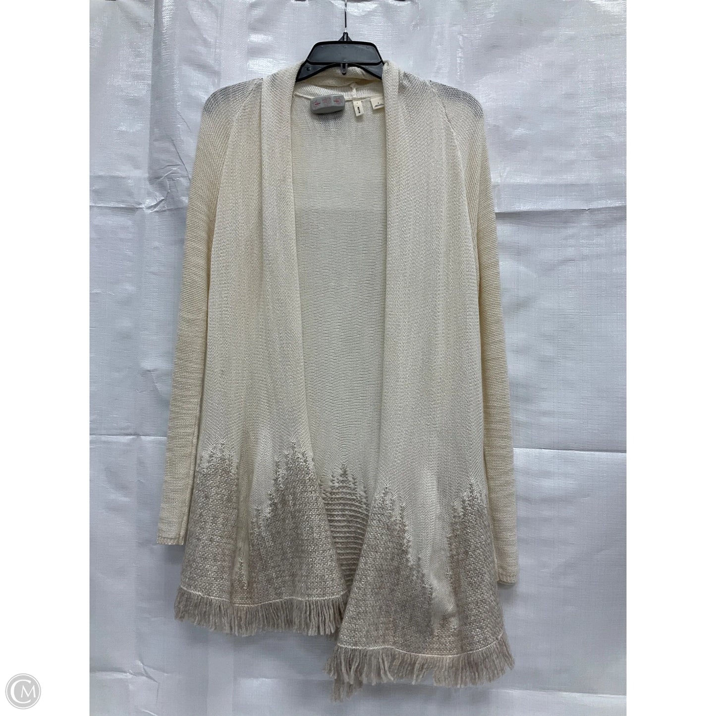 Cardigan By Moth In White, Size: S