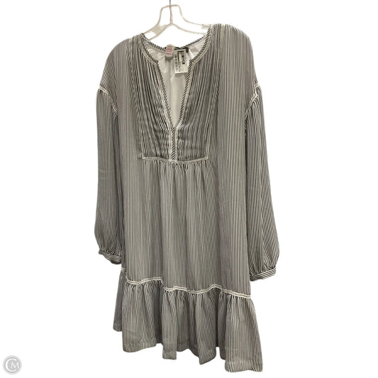 Dress Casual Midi By Banana Republic In Striped Pattern, Size: 0