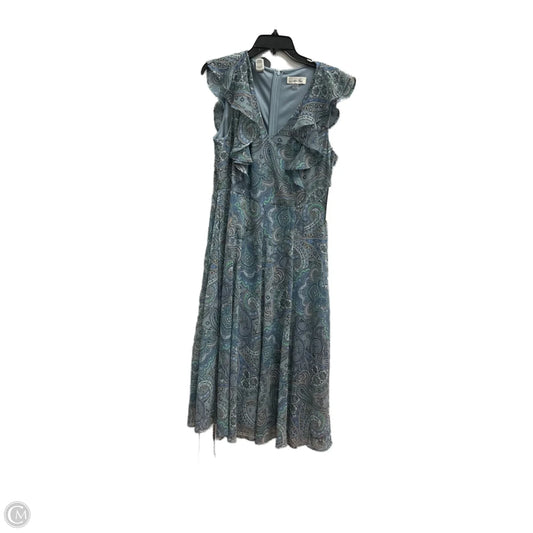 Dress Casual Maxi By Clothes Mentor In Blue, Size: 14