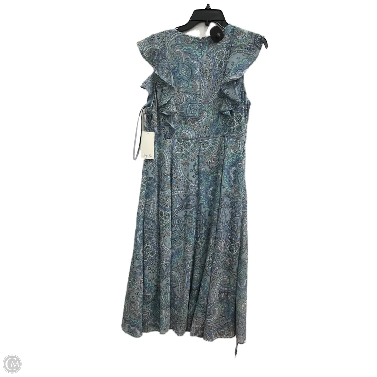 Dress Casual Maxi By Clothes Mentor In Blue, Size: 14