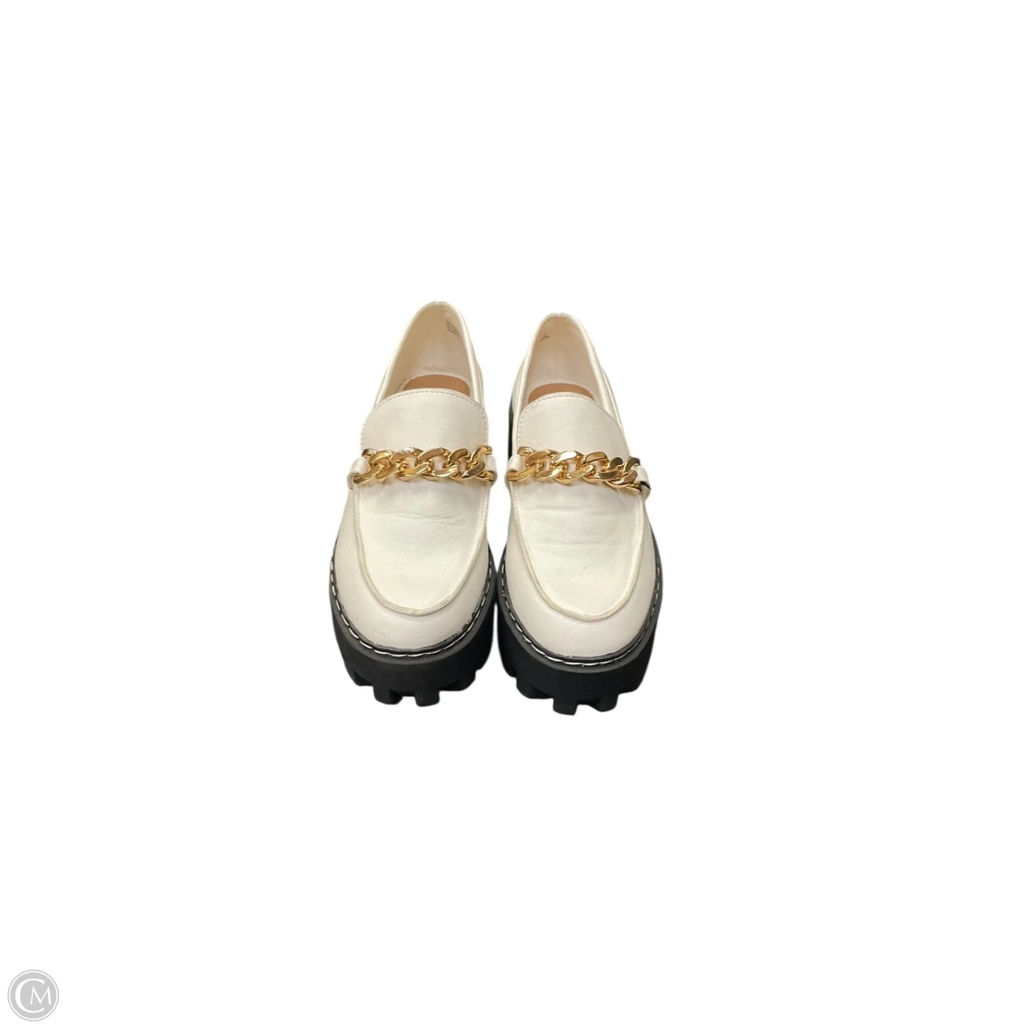 Shoes Heels Platform By Bamboo In White, Size: 8.5