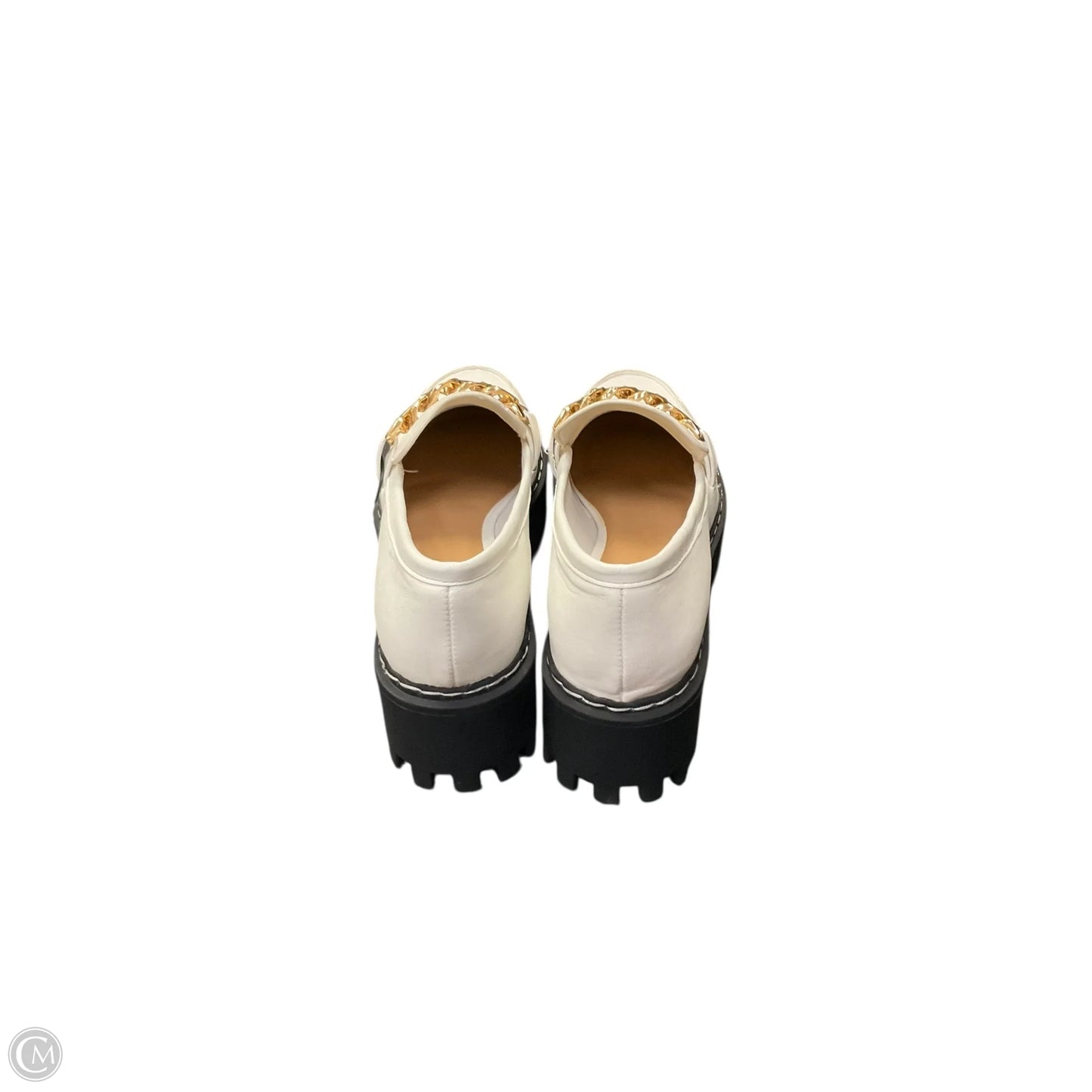 Shoes Heels Platform By Bamboo In White, Size: 8.5