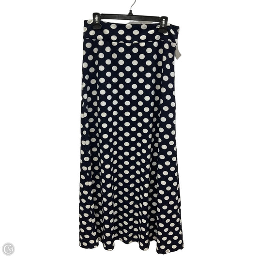 Skirt Maxi By Clothes Mentor In Polkadot Pattern, Size: M