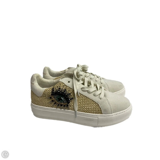 Shoes Designer By Kurt Geiger In Cream, Size: 8.5