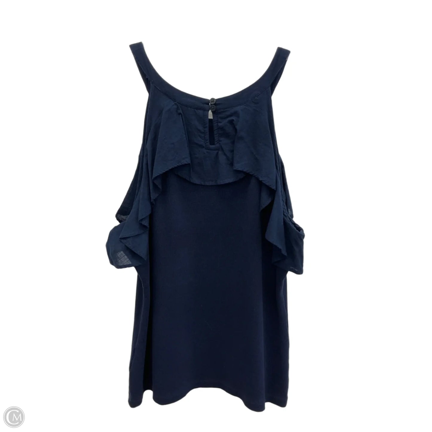 Top Sleeveless By Maeve In Blue, Size: Xl