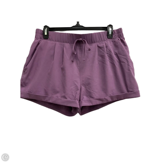 Athletic Shorts By Zyia In Purple, Size: M