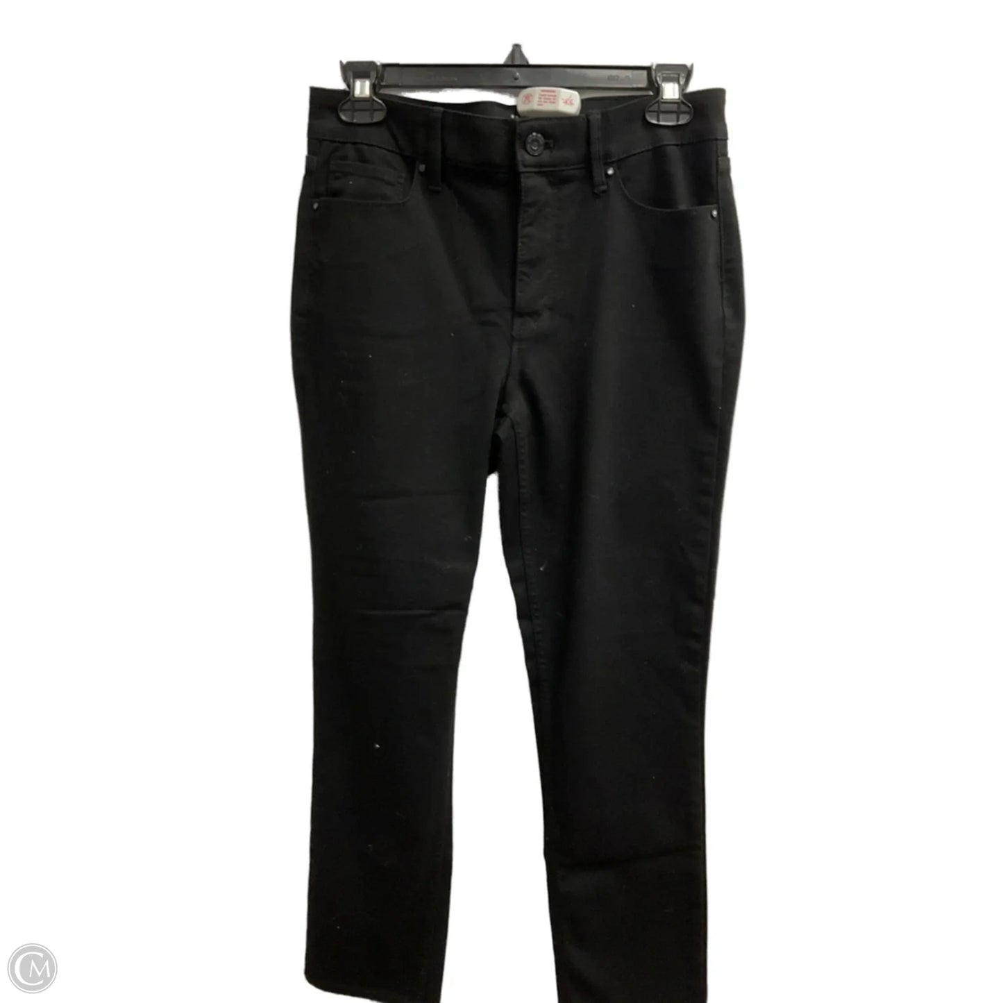 Jeans Skinny By White House Black Market In Black Denim, Size: 4