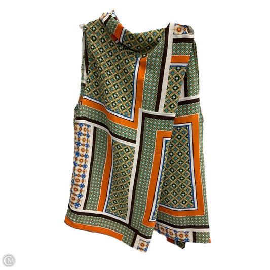Top Sleeveless By Zara In Multi-colored, Size: S