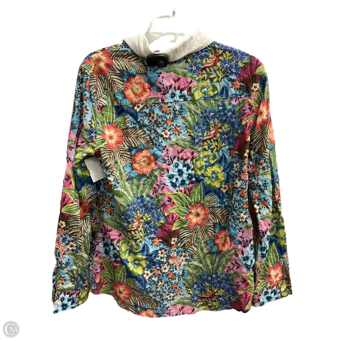 Blouse Long Sleeve By J Mclaughlin In Floral Print, Size: M