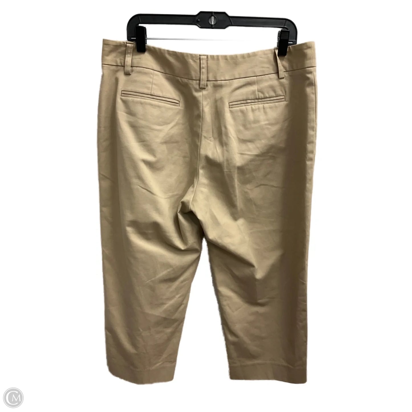 Capris By Rafaella In Beige, Size: 14