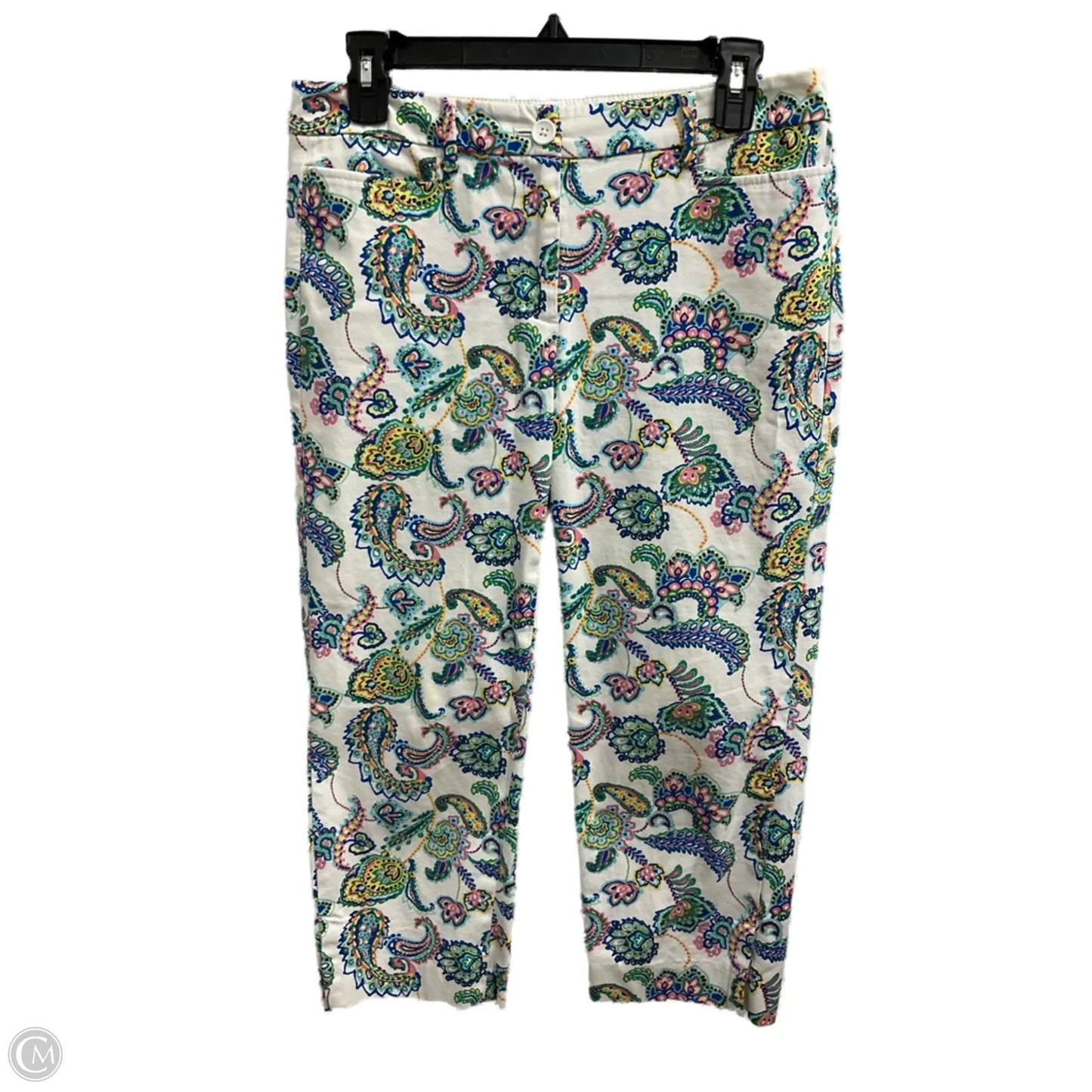 Pants Cropped By Talbots In Multi-colored, Size: 2