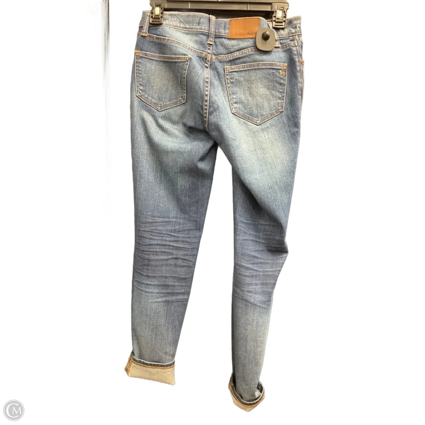 Jeans Skinny By Madewell In Blue Denim, Size: 2