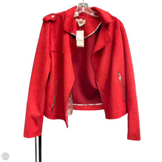 Blazer By Philosophy In Red, Size: L