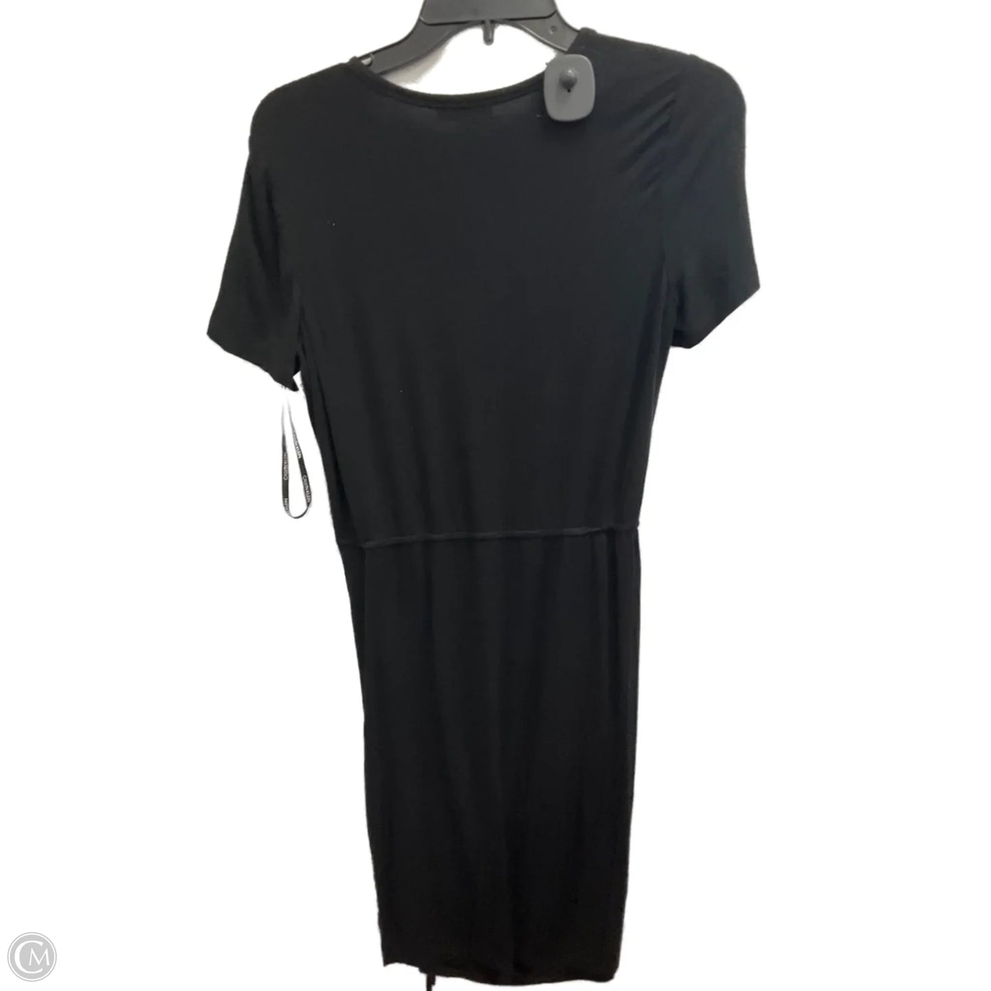 Dress Casual Midi By Calvin Klein In Black, Size: 4