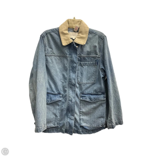Jacket Denim By Banana Republic In Blue Denim, Size: S
