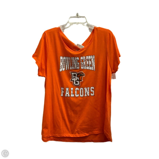 Top Short Sleeve By Colosseum In Orange, Size: Xl