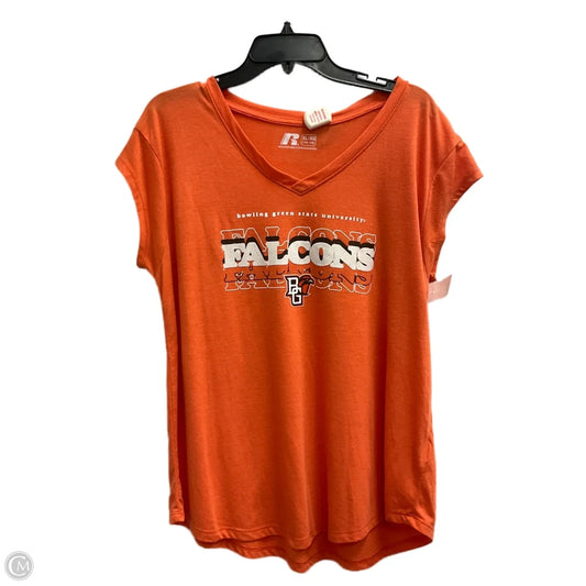 Top Short Sleeve By Clothes Mentor In Orange, Size: Xl