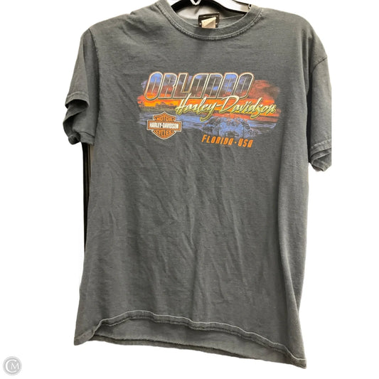 Top Short Sleeve Basic By Harley Davidson In Black, Size: M