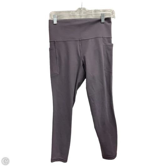 Athletic Leggings By Athleta In Purple, Size: M
