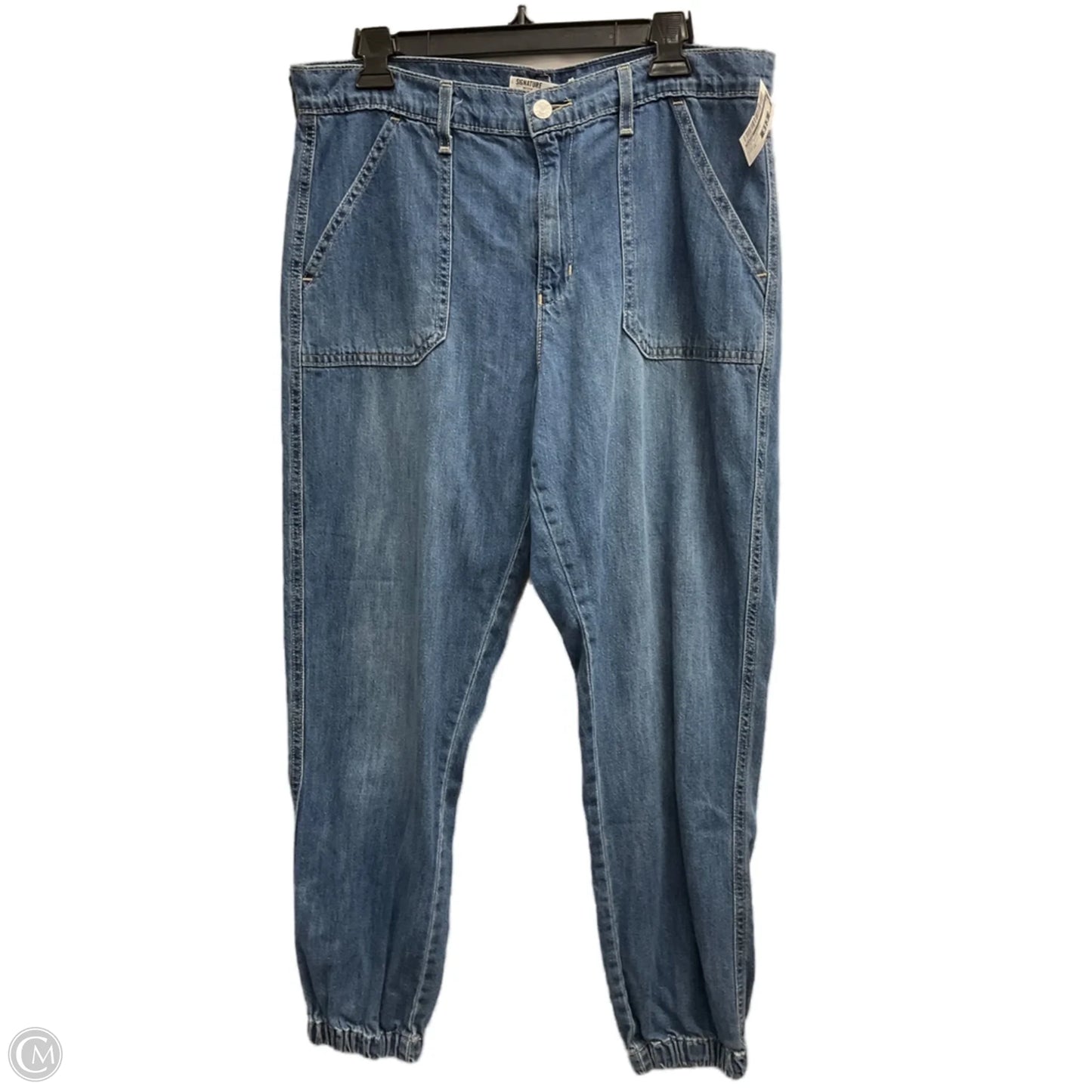 Pants Joggers By Levis In Blue Denim, Size: 10