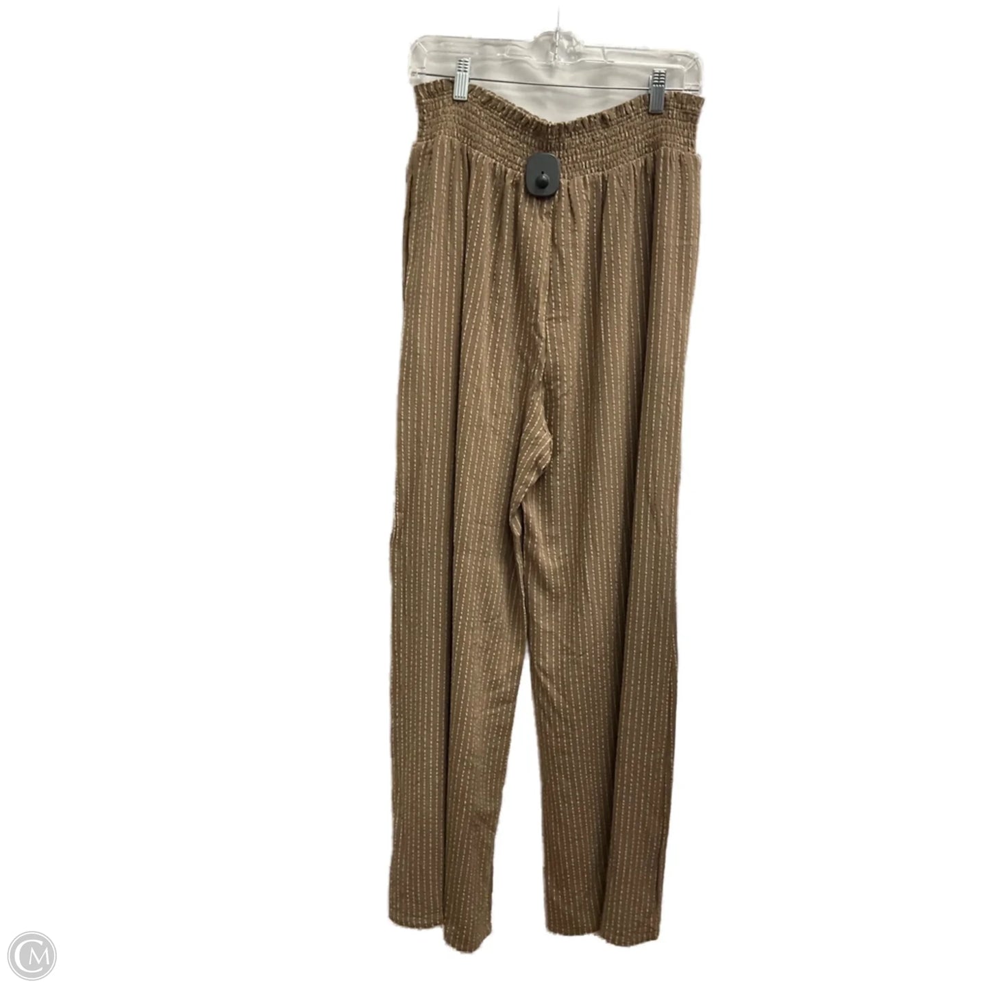 Pants Wide Leg By Clothes Mentor In Beige, Size: L