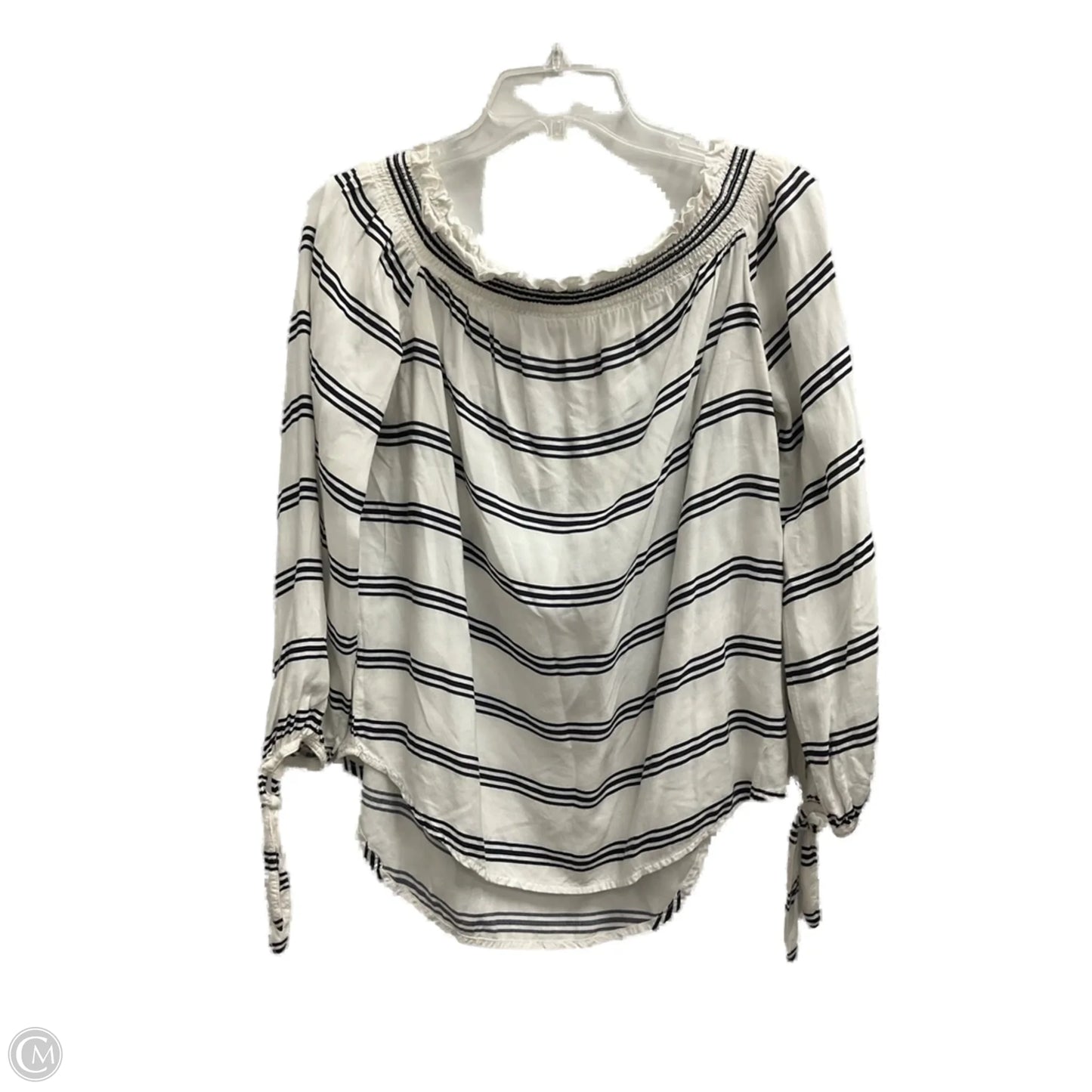Top Long Sleeve By Beachlunchlounge In Striped Pattern, Size: Sp
