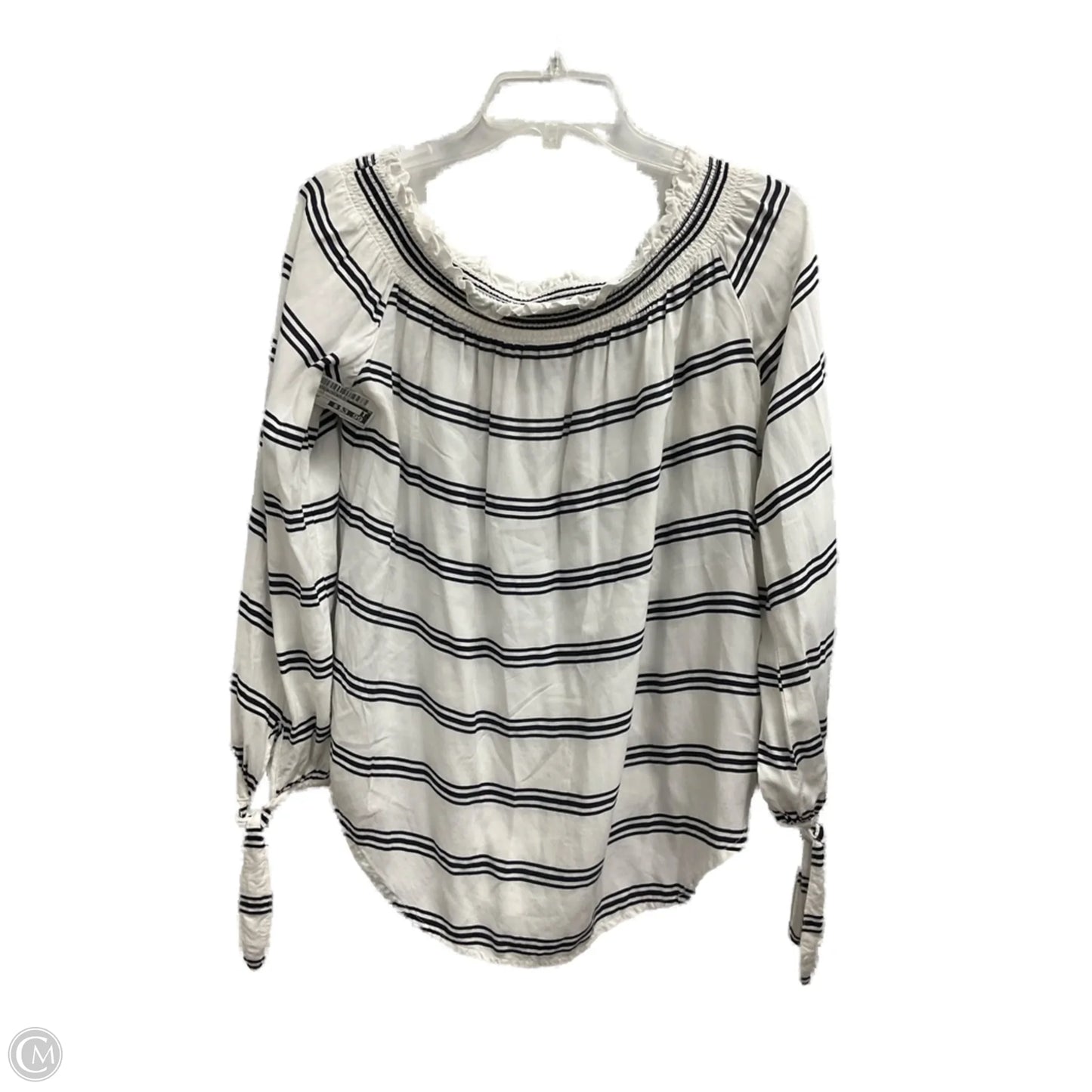 Top Long Sleeve By Beachlunchlounge In Striped Pattern, Size: Sp