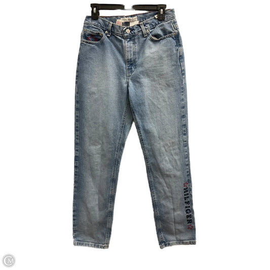 Jeans Straight By Tommy Hilfiger In Blue Denim, Size: 8