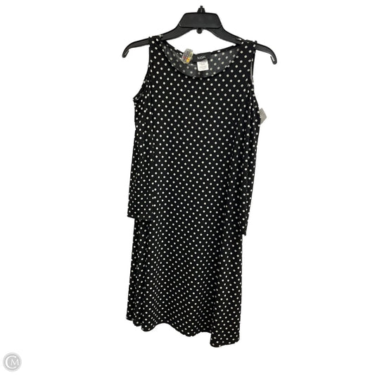 Dress Casual Short By Msk In Polkadot Pattern, Size: S
