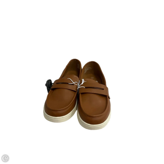 Shoes Flats By Avenue In Brown, Size: 10