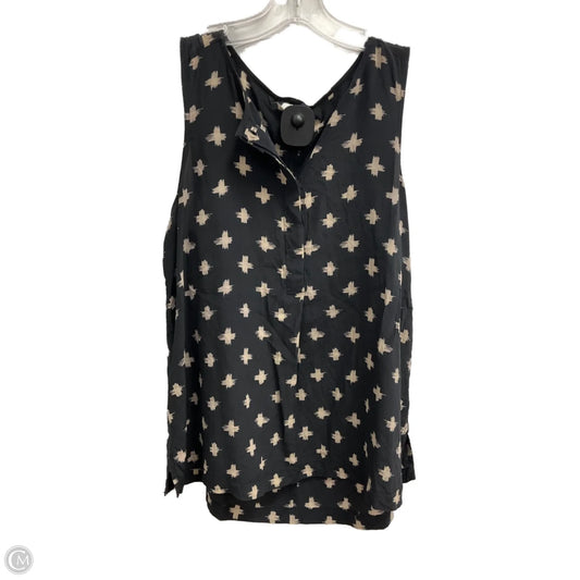 Top Sleeveless By Madewell In Black, Size: M