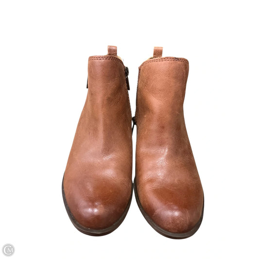 Boots Ankle Flats By Lucky Brand In Brown, Size: 7