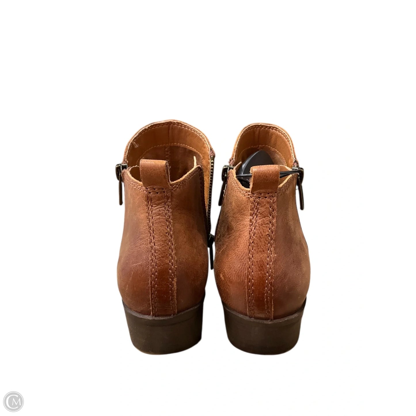 Boots Ankle Flats By Lucky Brand In Brown, Size: 7