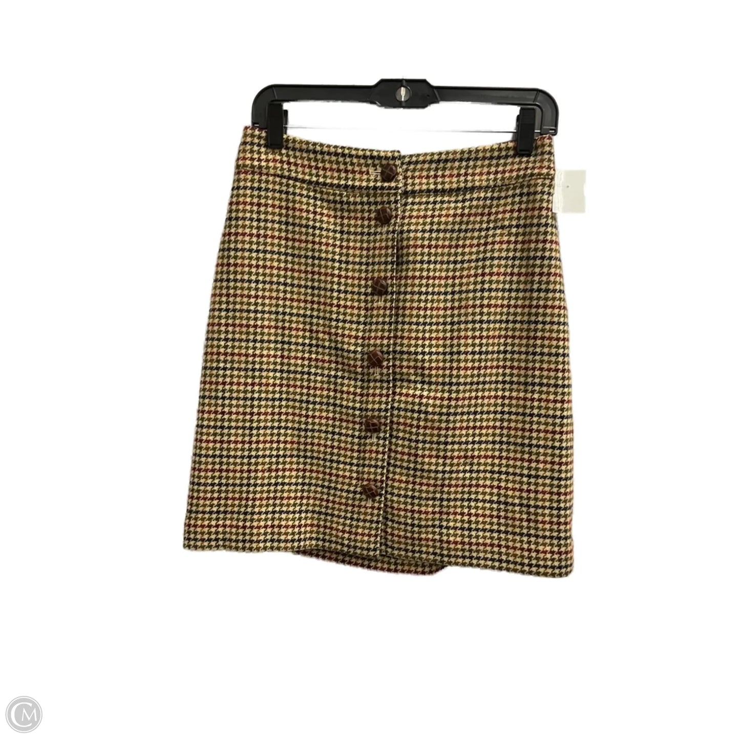 Skirt Midi By Talbots In Plaid Pattern, Size: 2