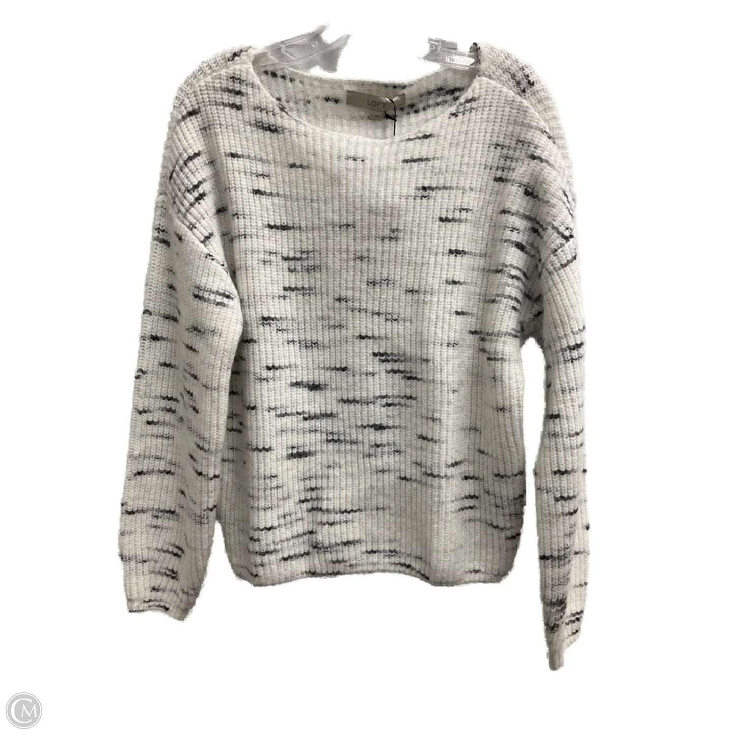 Sweater By Loft In White, Size: S