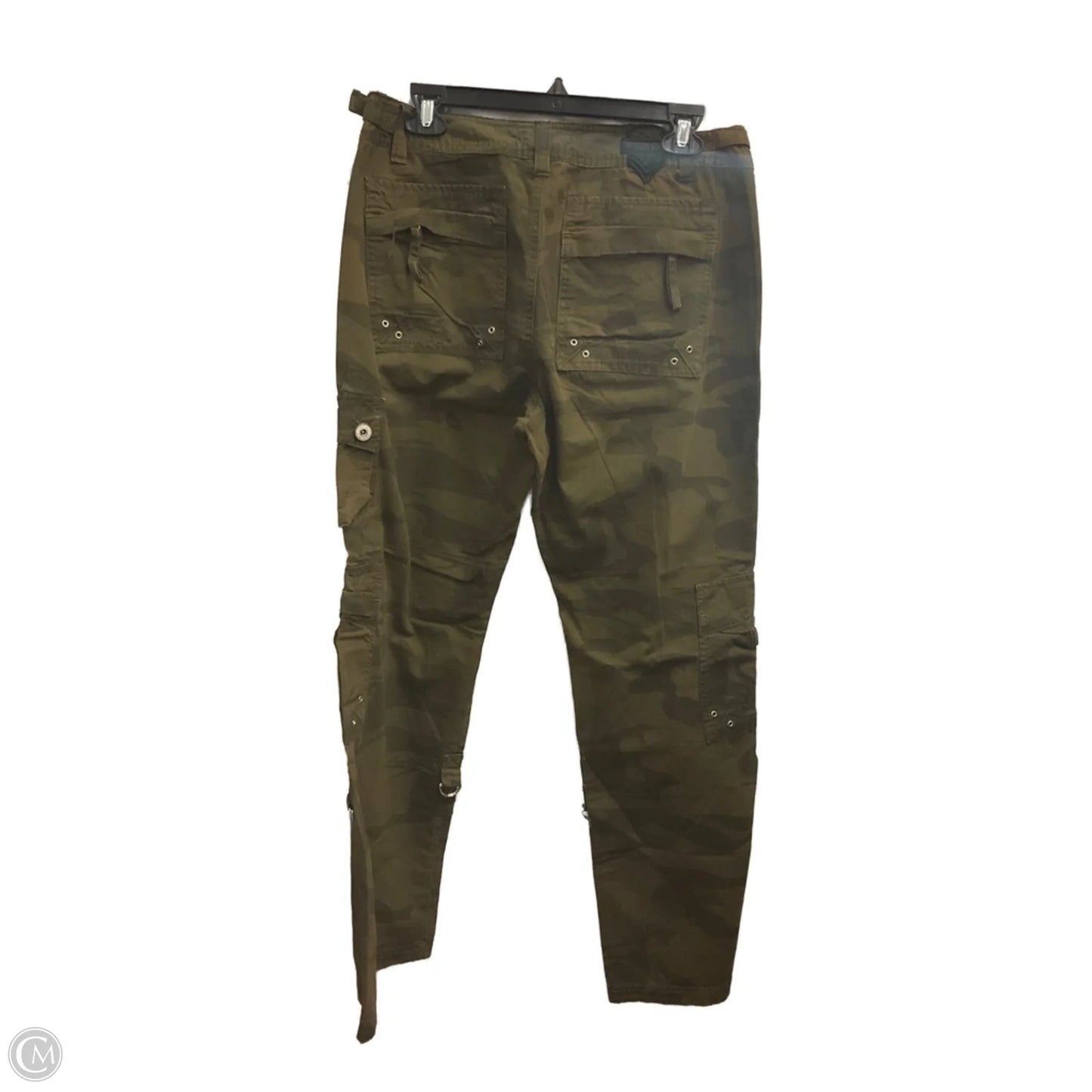 Pants Cargo & Utility By Z Cavaricci In Camouflage Print, Size: 8