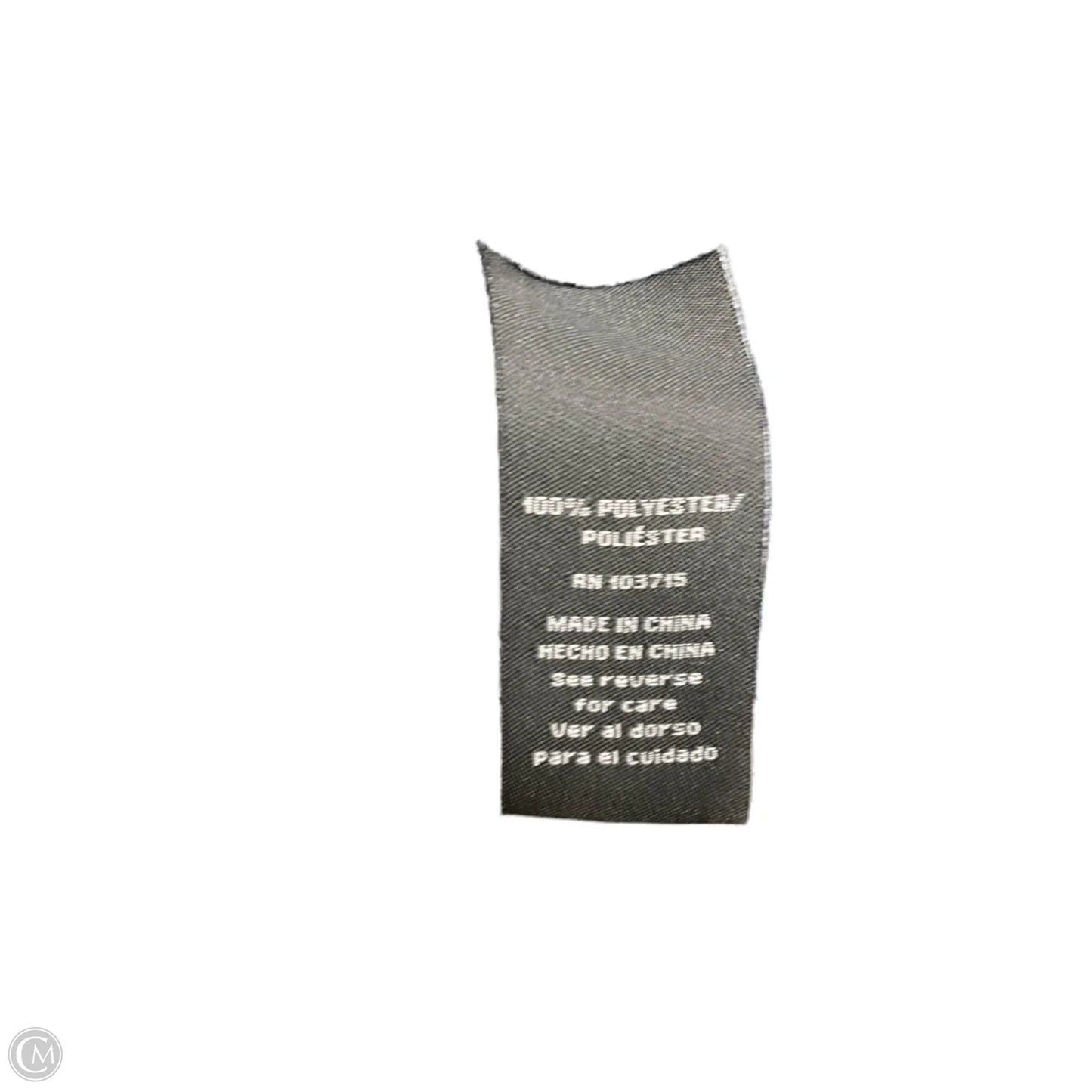 Top 3/4 Sleeve By Zac And Rachel In Blue, Size: Xl