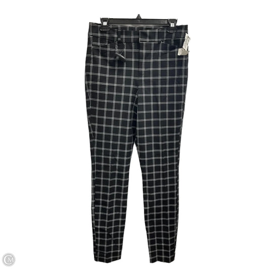 Pants Cropped By Old Navy In Checkered Pattern, Size: 8