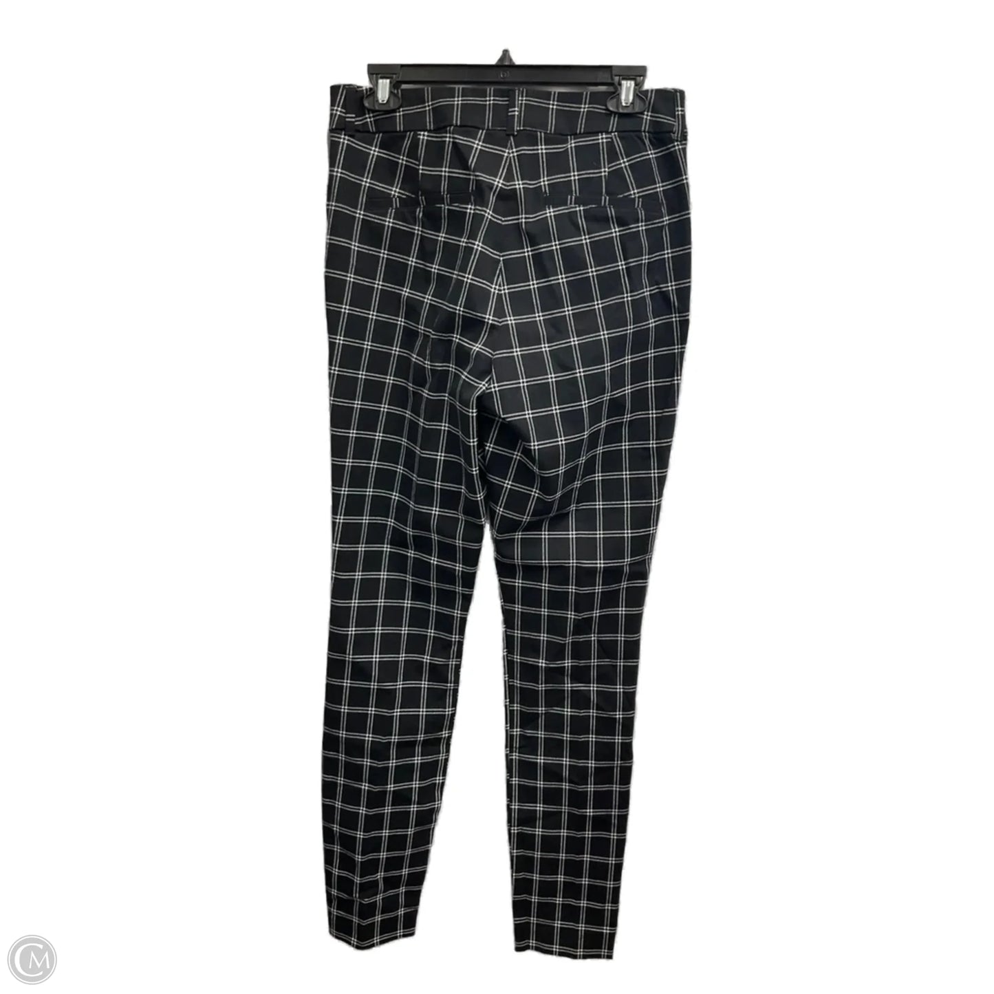 Pants Cropped By Old Navy In Checkered Pattern, Size: 8