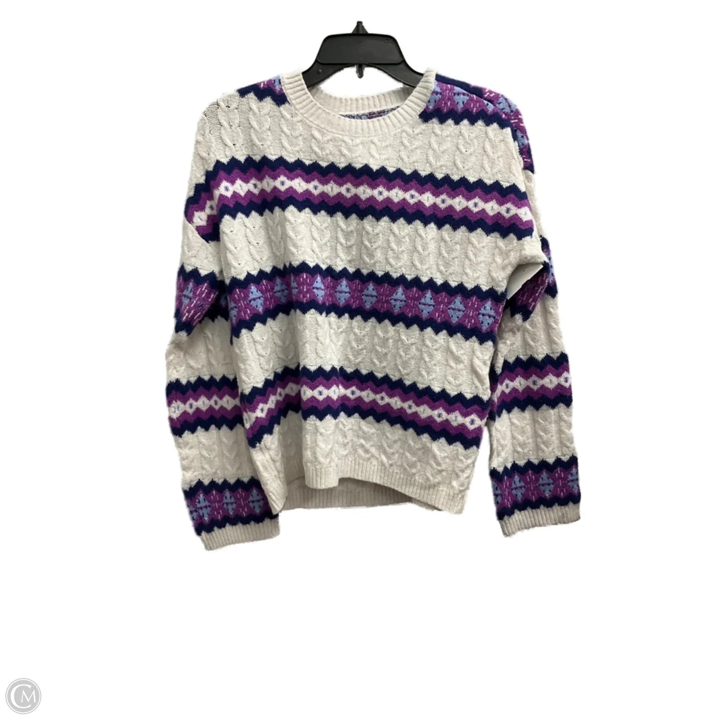 Sweater By Loft In White, Size: S