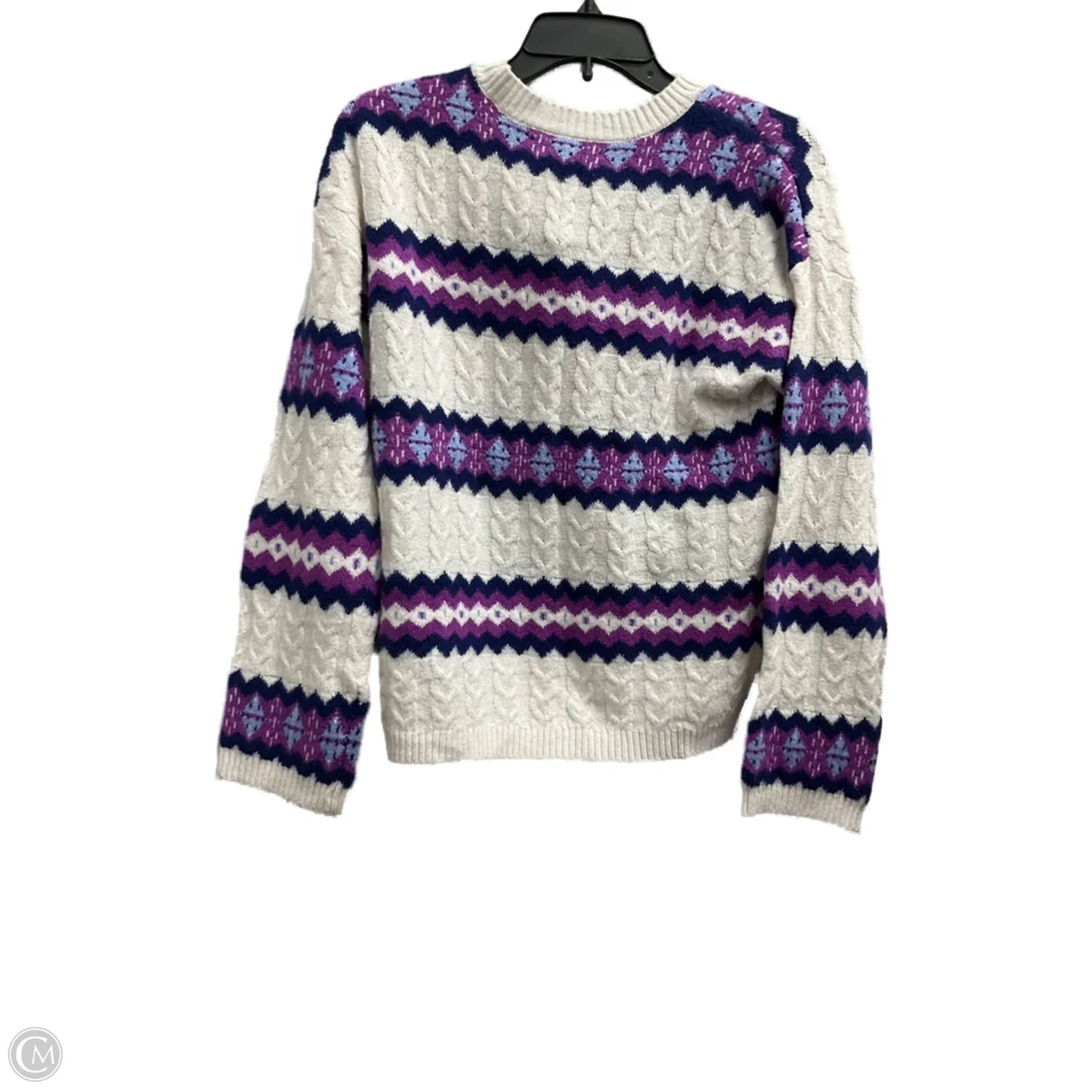 Sweater By Loft In White, Size: S