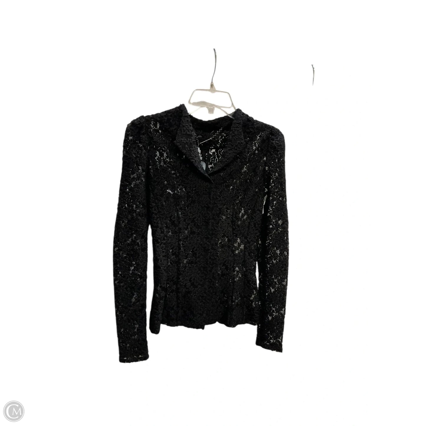 Top Long Sleeve By Elie Tahari In Black, Size: 0