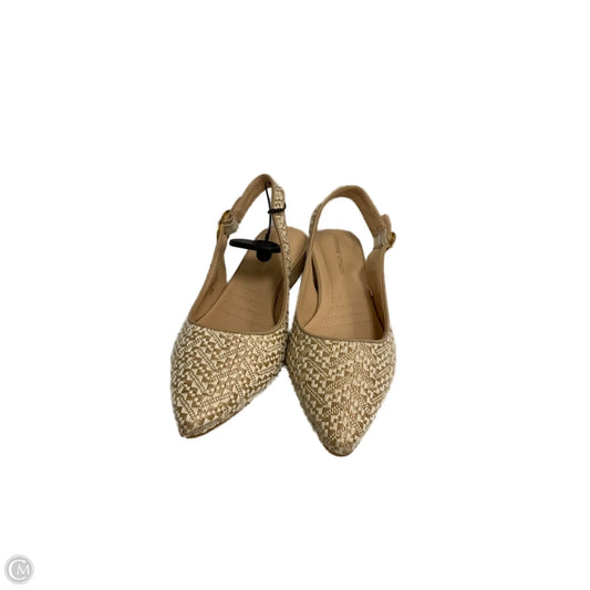 Shoes Flats By Adrienne Vittadini In Beige, Size: 11
